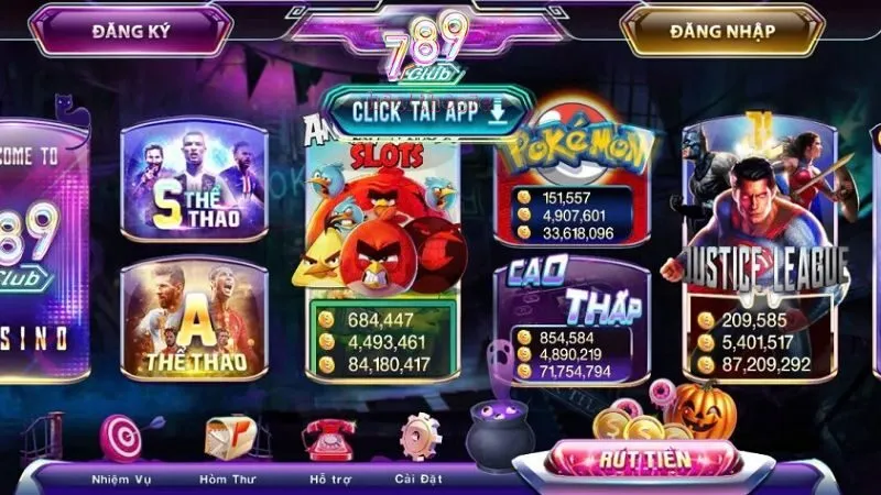 Top những siêu phẩm casino 789Club