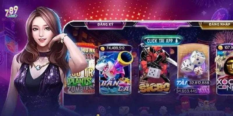 Cổng game đổi thưởng uy tín 789Club